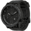 Hazard 4 Heavy Water Diver, 50mm Titanium Watch Bracelet with Tritium, Black Dial, Charcoal Texts, Blue/Red Tritium, HWD-TIPV-B-KC-BBRB