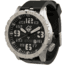 Hazard 4 HeavyWater Diver Titanium Tritium Dive Watch,Black Dial,White Graphics,Blue Bezel,Nylon Strap WAT-HWD-TI-KW-BBRB