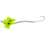 Head Start Lures Surface Runner Bird/Skip Rigging System, with Hook and Chain, Neon Yellow, S102-NY