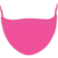 Headsweats Reversible Elite Face Mask, Hot Pink, 3616 9500sHtPnk