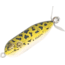 Heddon Baby Torpedo Topwater Prop Bait, 2 1/2in, 3/8 oz, Natural Leopard Frog, X0361NF