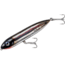 Heddon One Knocker Spook Topwater Bait, 4.5in, 3/4 oz, Black Shiner, XK925302
