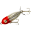 Heddon Tiny Torpedo Topwater Prop Bait, 1-7/8in, 1/4 oz, G-Finish Pearl/Red Head, X0360G28