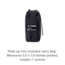 Helinox Air &amp; Foam Headrest, Black, 12775R1