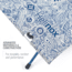 Helinox Bench One, Paisley Blue, 14306