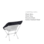 Helinox Chair One Reversible Seat Warmer, Black/Flow Line, 12456