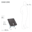 Helinox Chair Zero High Back, Black, 10559