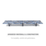 Helinox Cot One Convertible, Long, Blue Bandana, 10694