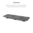 Helinox Cot One Reversible Cot Warmer, Black/Iron, 12510