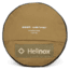 Helinox Reversible Seat Warmer, Quilted, Chair Two, Black/Coyote Tan, 10002783