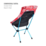 Helinox Sunset/Beach Chair Seat Warmer, Blue/Red Bandana, 12492