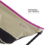 Helinox Sunset Camping Chair, Black/Khaki/Purple, 11187