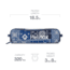 Helinox Sunset Camping Chair, Blue Bandana Quilt, 11189