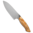 Helle Helle Knives Dele Kitchen Chefs Knife Curly Birch 6.3" Polished 800, Brown, Sandvik 12C27, adult, BHQ-194411