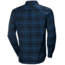 Helly Hansen Classic Check Long Sleeve Shirt - Mens, Blue Fog Plaid, 2XL, 62923-625-2XL
