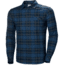 Helly Hansen Classic Check Long Sleeve Shirt - Mens, Blue Fog Plaid, 2XL, 62923-625-2XL