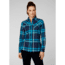 Helly Hansen Classic Check Ls Shirt - Womens, North Sea Blue Plaid, Large, 62930603-L