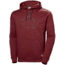 Helly Hansen F2F Cotton Hoodie - Mens, Oxblood, 2XL, 62934-215-2XL