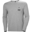 Helly Hansen Fjord Long Sleeve Shirt - Mens, Grey Melange, 2XL, 34124-949-2XL