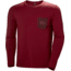 Helly Hansen Fjord Long Sleeve Shirt - Mens, Oxblood, 2XL, 34124-215-2XL