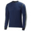Helly Hansen HH Lifa Stripe Crew - Mens-Evening Blue-X-Large