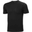 Helly Hansen HH Merino Light Short Sleeve, Black, Small - Mens, 48358-991-S