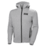 Helly Hansen HP Ocean Full Zip Hoodie - Mens, Grey Melange, Small, 34044-949-S