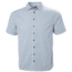 Helly Hansen Mens Club Qd Short Sleeve Shirt, White Check, Large, 33965-002-L