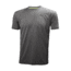 Helly Hansen Mens Sigel Logo Short Sleeve Tee, Ebony, Medium, 62733-980-M