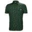 Helly Hansen Oya Short Sleeve Shirt - Mens, Jungle Green Print, Small, 62854-390-S