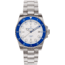 Heritor Automatic Luciano Bracelet Watch w/Date, Blue/White, One Size, HERHS1503