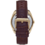 Heritor Automatic Roman Semi-Skeleton Leather-Band Watch, Gold/Brown, One Size, HERHS2203