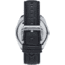 Heritor Automatic Roman Semi-Skeleton Leather-Band Watch, Silver/Black, One Size, HERHS2201