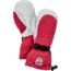 Hestra Army Leather Extreme Mitt - Mens-Red/Off White-7