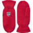 Hestra Basic Wool Mitt, Red, 11, 63661-560-11
