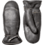 Hestra Deerskin Lambfur Mitt - Mens-Black-6