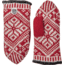Hestra Nordic Wool Mitt - Women's-Red/Grey-10