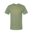 High Camp Flasks Cheers to Adventure - Heathered Tri-Blend Tee, hc-sfg