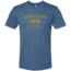 High Camp Flasks Cheers to Adventure Heathered Tri-Blend Tee - Mens, Heathered Blue, Large, TSBLL