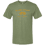 High Camp Flasks Cheers to Adventure Heathered Tri-Blend Tee - Mens, Militart Green, Extra Small, TSMLXS