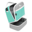 High Sierra Stacked Compartment Lunch Bag, Aquamarine/Ash/White, 10.5inx 8.5inx 5.5in, 74714-0784