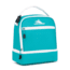 High Sierra Stacked Compartment Lunch Bag, Turquoise/White, 10.5inx 8.5inx 5.5in, 74714-1882