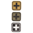 High Speed Gear HSGI Medical Patch - Medical Cross, Black, 90MX00BK