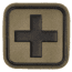 High Speed Gear HSGI Medical Patch Medical Cross, Olive Drab, 90MX00OD