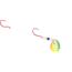 Hildebrandt Finesse Walleye Spinner, Size 2, Fire Tiger, 582-FRT