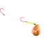 Hildebrandt Hammer Time Walleye Spinner, Freshwater, Double Hook, Number 4 Blade, Confusion, 12/Pkg, 574U-CON