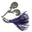 Hildebrandt Nugget Spinnerbait, 2/0 Hook, Purple With Nickel Blade, 1 1/2in, 1/4oz, 102N-PUR