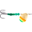 Hildebrandt Salmon Spinner SZ 3.5, Copper-Red Chartreuse Tip Blade, SZ 1 Treble Hook, 335-CRCG