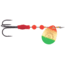 Hildebrandt Salmon Spinner, SZ4, Gold Flame Green Double Trouble, 340-GFGDT