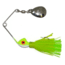 Hildebrandt Spin Dandy Microlite Spinnerbait, Size 2 Hook, Chartreuse Head With Nickel Blade, 1/8oz, ODANC-CHR